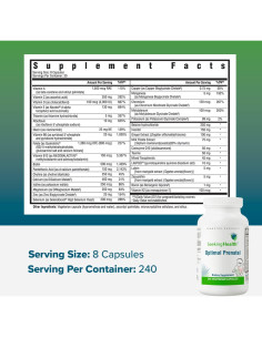 Vitaminas Prenatales Seeking Health 240 Cápsulas Vegetarianas 2