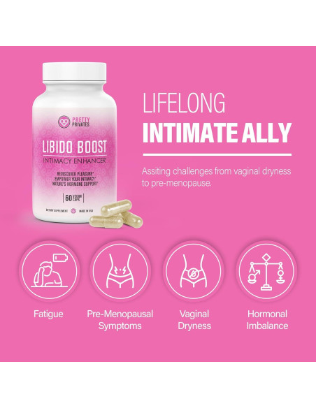 Aumentador de Libido Femenino Pretty Privates - Energía y Estado de Ánimo