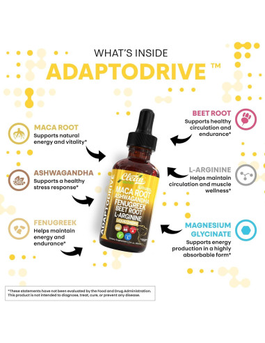 Gotas Líquidas de Raíz de Maca Clean Nutra 45ml - Suplemento Multivitamínico