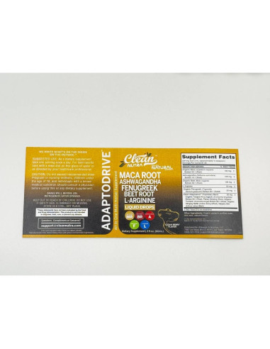 Gotas Líquidas de Raíz de Maca Clean Nutra 45ml - Suplemento Multivitamínico