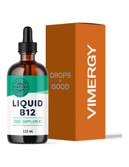 Suplemento Líquido de Vitamina B12 Orgánica Vimergy 115 mL
