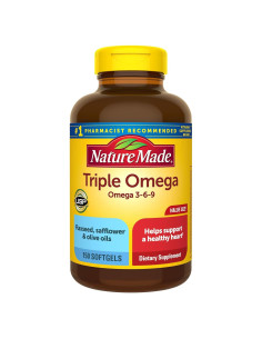 Nature Made Triple Omega 3-6-9 Suplemento 150 Cápsulas Blandas