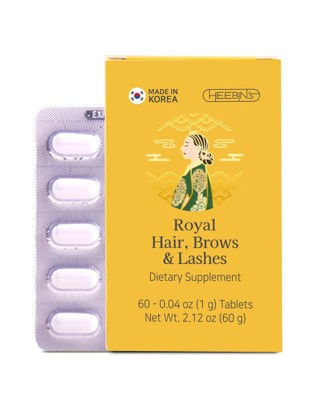 Suplemento Crecimiento Cabello Heebin Biotina 4000 mcg 60 Tabletas