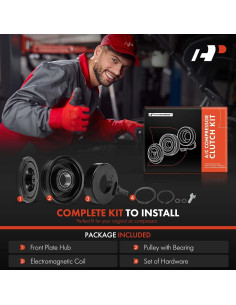 Kit Embrague Compresor A/C A-Premium Chrysler Pacifica 2017-2022 2