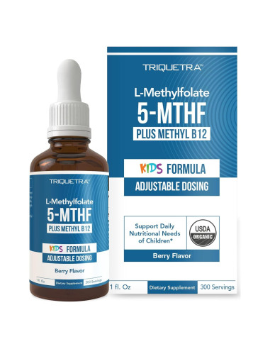 Methylfolato Orgánico para Niños Triquetra Health 30 ml