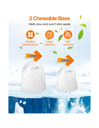 Fabricador de Hielo JOYPLANET 33 kg/día 9 Cubos en 6 Min