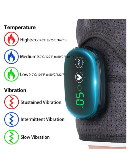 Envoltura Calentada para Hombros BINGONE Inalámbrica 3 Niveles