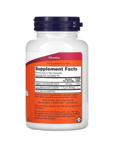 Bioflavonoides Cítricos Now Foods 100 Cápsulas 95g 2