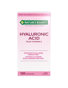 Suplemento de Ácido Hialurónico y Vitamina C Nature's Bounty 120 Cápsulas