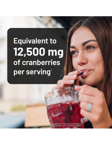 NatureWise Pastillas de Arándano 60 Cápsulas - Salud Urinaria