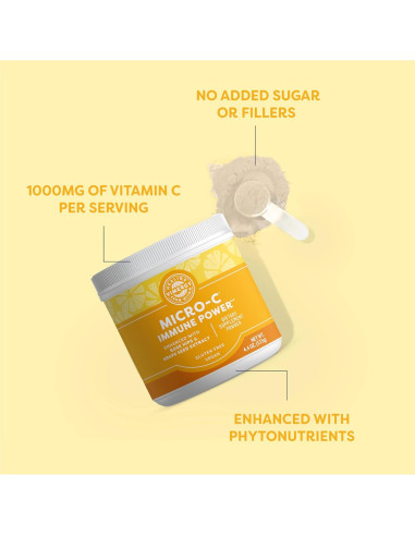 Vimergy Micro-C Vitamina C 1000mg - 69 Porciones Vegano