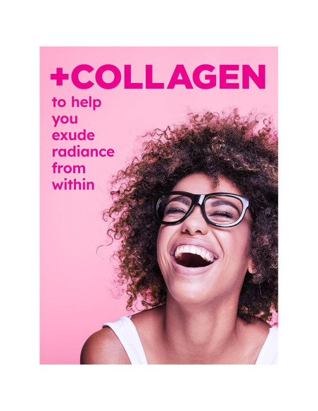 Gomitas PINK para Cabello, Piel y Uñas - 60 Unidades con Colágeno y Biotina