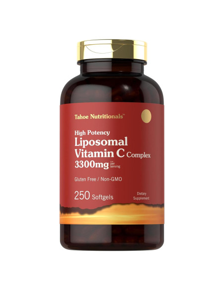 Vitamina C Liposomal Tahoe Nutritionals 3300mg 250 Gelatinas