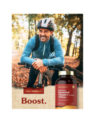 Vitamina C Liposomal Tahoe Nutritionals 3300mg 250 Gelatinas