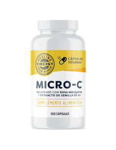 Vimergy Micro-C Vitamina C 500mg - 300 Cápsulas Veganas