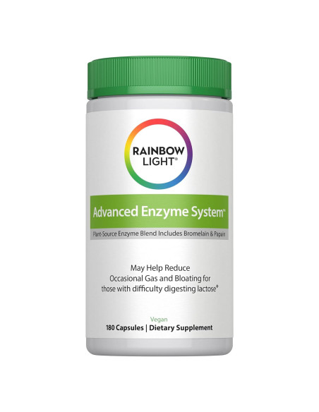 Suplemento Enzimático Avanzado Rainbow Light 180 Cápsulas Suplemento Enzimático Avanzado Rainbow Light 180 Cápsulas