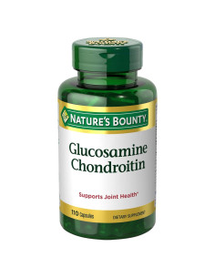 Suplemento de Glucosamina y Condroitina Nature's Bounty 110 Cápsulas
