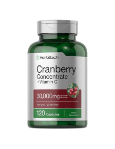 Extracto de Arándano Horbaach + Vitamina C 30,000mg 120 Cápsulas