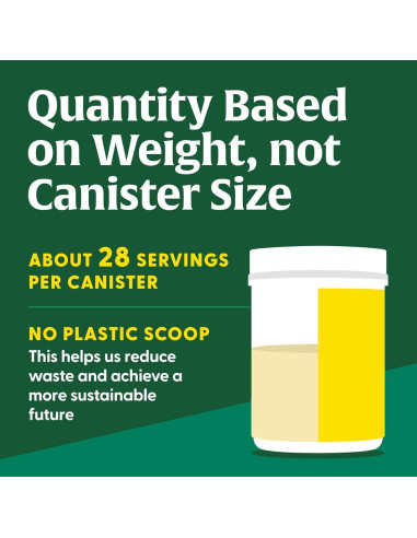 Péptidos de Colágeno MegaFood 567g - Sin Sabor, Vitamina C