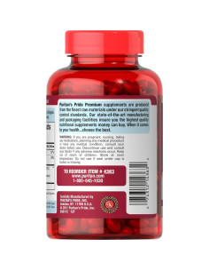 Suplemento de Arándano Puritan's Pride 250 Cápsulas 4200 mg 2