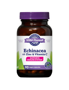 Cápsulas de Echinacea Oregon's Wild Harvest con Zinc y Vitamina C