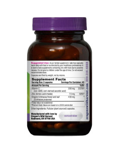 Cápsulas de Echinacea Oregon's Wild Harvest con Zinc y Vitamina C 2