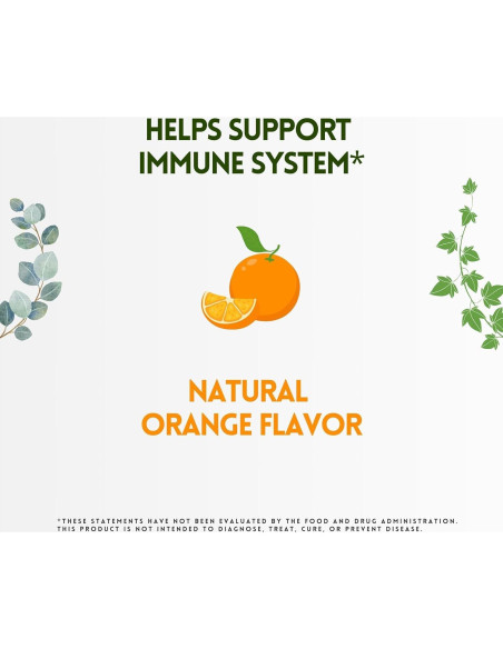 Pastillas Herbion Naturals Zinc Echinacea Vitamina C 25 CT Naranja