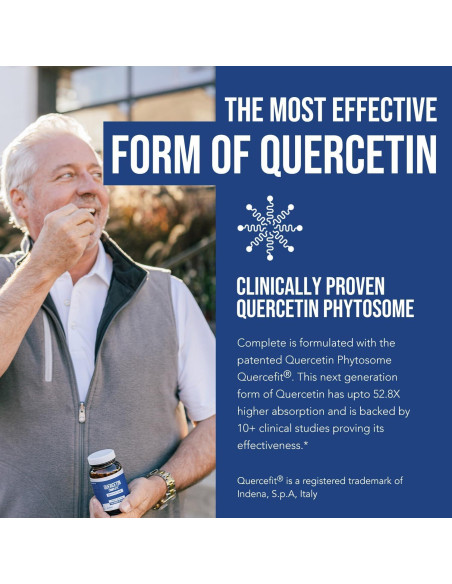 Quercetina Fitósoma Triquetra Health 60 Cápsulas 50X Absorción