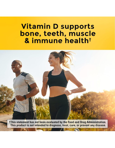 Nature Made Vitamina D3 5000 UI Extra Fuerte 70 Tabletas