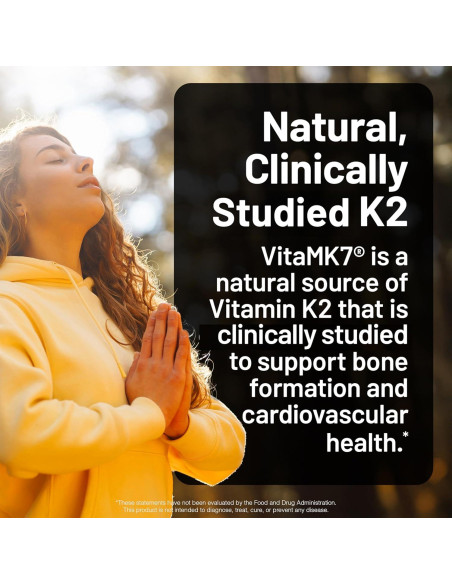 NatureWise Vitamina D3 Vegana 5000UI + K2 100mcg - Alta Absorción