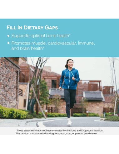 EZ Melts Suplemento de Calcio y Magnesio D3 Sin Azúcar 132g