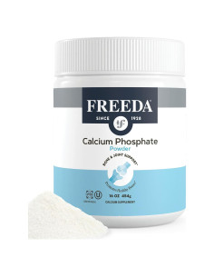 Polvo de Fosfato de Calcio Freeda 453.6g - Suplemento Kosher