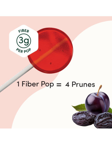 Chupetines de fibra prebiótica Beekeeper's Naturals 15 unidades