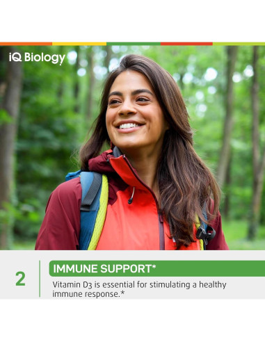Vitamina D3 10000 UI IQ Biology - Gotas Líquidas 59 ml