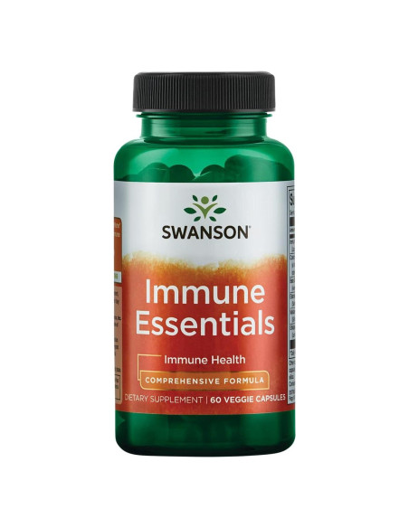 Swanson Esenciales Inmunitarios 60 Cápsulas Veganas Swanson Esenciales Inmunitarios 60 Cápsulas Veganas