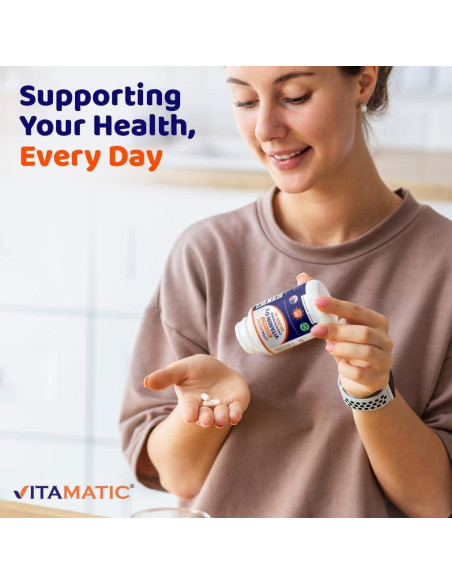 Vitamatic Vitamina D3 1250 mcg 60 Cápsulas Vegetales Vitamatic Vitamina D3 1250 mcg 60 Cápsulas Vegetales