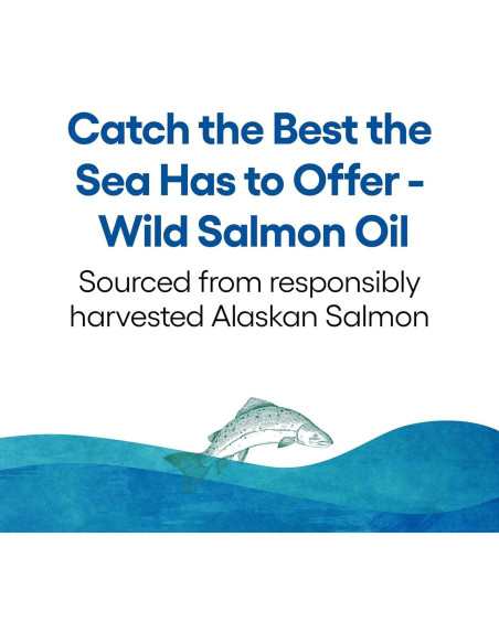 Aceite de Salmón Salvaje de Alaska Factores Naturales 180 Gelatinas Aceite de Salmón Salvaje de Alaska Factores Naturales 180 Gelatinas