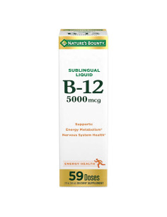 Vitamina B12 Líquido Sublingual Nature's Bounty 59 ml