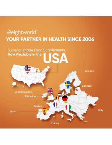 WeightWorld Vitamina D3 Vegana 5000 UI - 240 Tabletas Sin Gluten