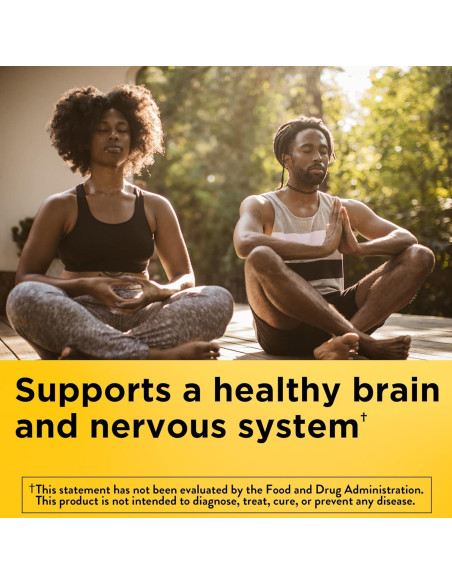 Nature Made Vitamina B1 100 mg - Suplemento Energético 100 Tabletas