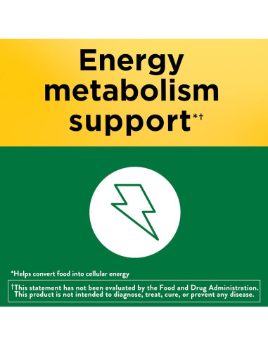 Nature Made Vitamina B1 100 mg - Suplemento Energético 100 Tabletas