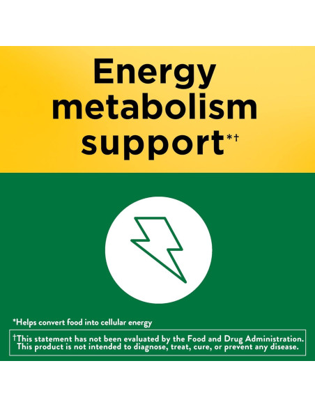 Nature Made Vitamina B1 100 mg - Suplemento Energético 100 Tabletas