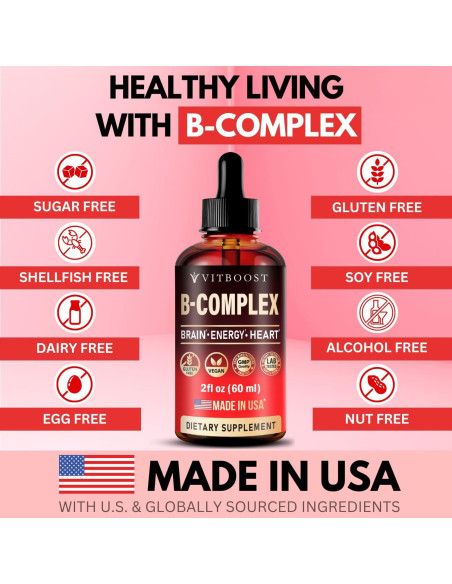 Complejo de Vitamina B Líquido Fresh Leaf 20000 mcg Vegano Complejo de Vitamina B Líquido Fresh Leaf 20000 mcg Vegano