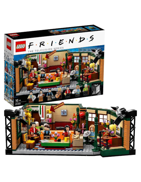 LEGO Central Perk 21319 con 7 minifiguras y detalles