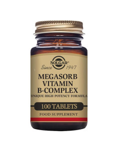 Solgar Megasorb B-Complex 50 - 100 Tabletas Vitaminas