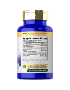 Complejo de Vitamina B50 Carlyle | 180 Tabletas Vegetarianas 2