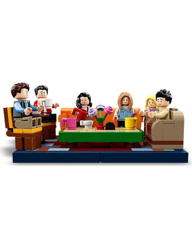 LEGO Central Perk 21319 con 7 minifiguras y detalles