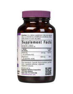 Cápsulas de Magnesio y B6 Bluebonnet - 400 mg - 90 Unidades 2