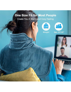 Almohadilla Térmica NIUONSIX para Cuello y Hombros 6 Niveles 2