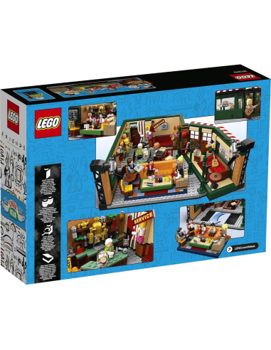 LEGO Central Perk 21319 con 7 minifiguras y detalles